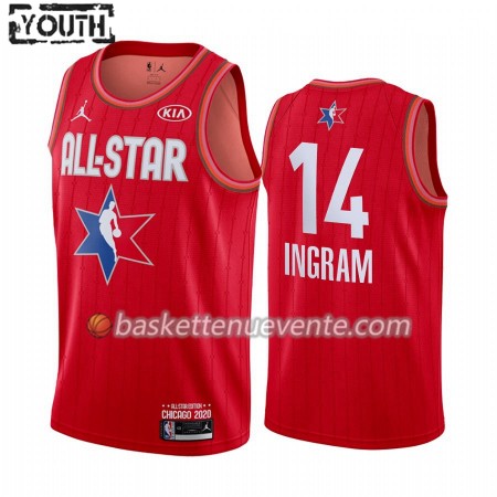 Maillot Basket New Orleans Pelicans Brandon Ingram 14 2020 All-Star Jordan Brand Rouge Swingman - Enfant